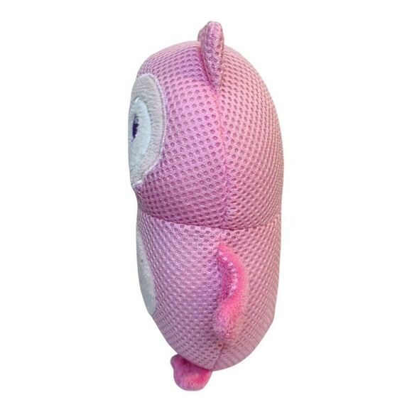 Breathable Baby Pink Mesh Owl Plush Chime Baby Rattle Stuffed Animal  Toy 6” - Picture 3 of 5